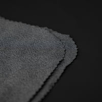Close up view of towel edges