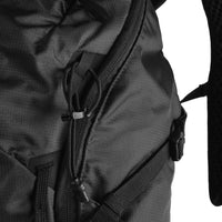 Close up view of backpack gear loop