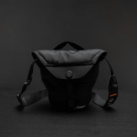 Front view of compressed Camera Base Layer on black background